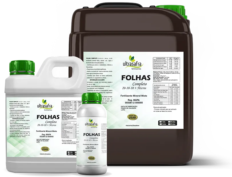 Fertilizante Folhas completa